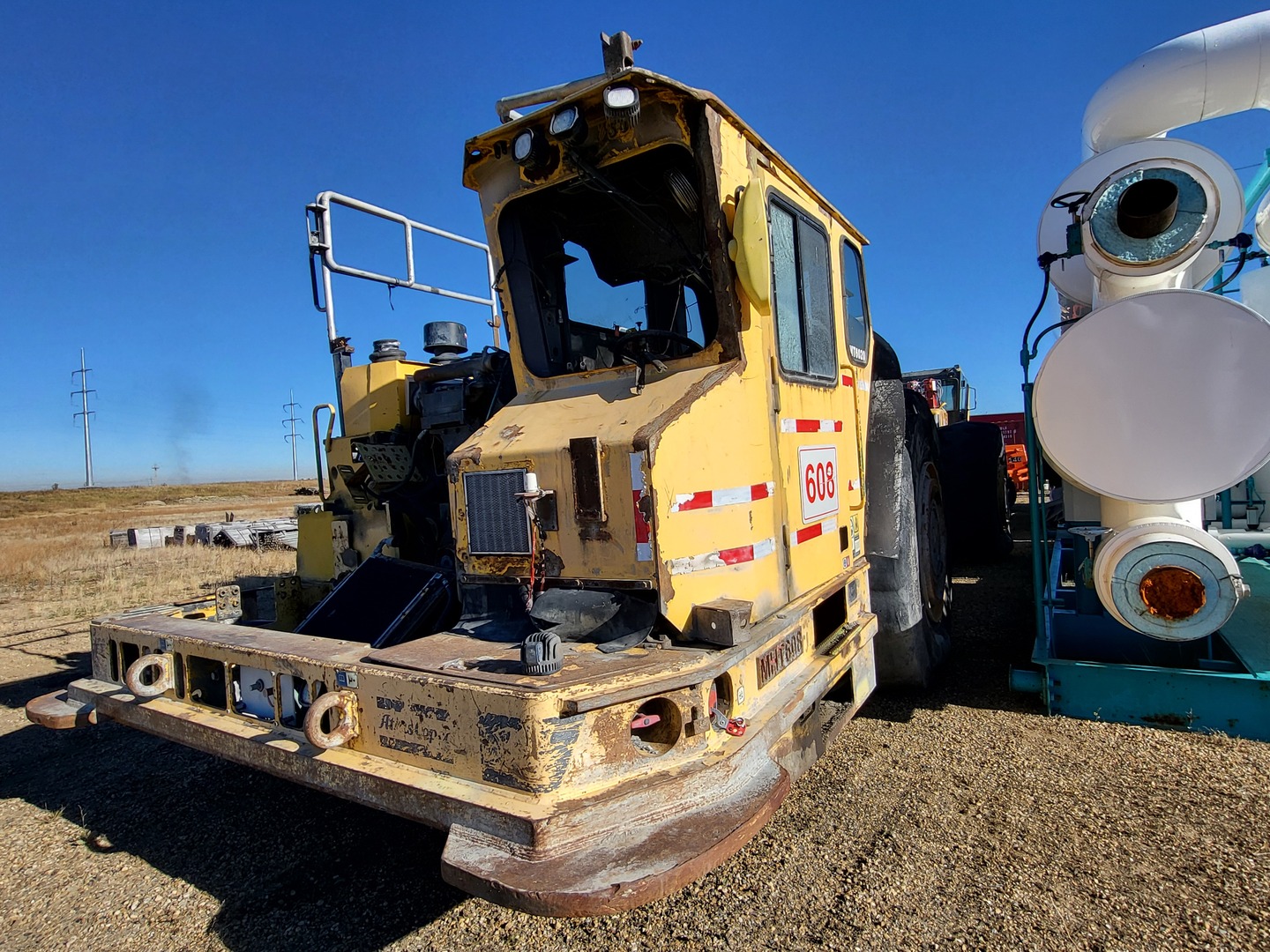 Atlas Copco #MT6020, Underground Haul Truck, 60,000 kg tramming, articulated, 8296 engine hours, 2012