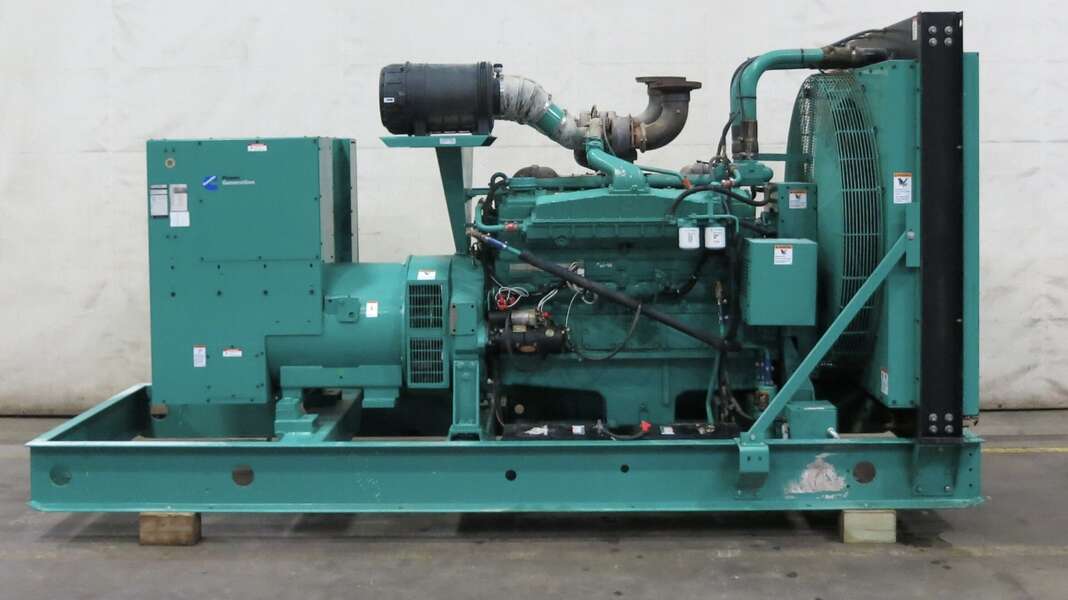 Cummins #DFGB de 600 KW, grupo electrógeno diésel, 277/480 Volts, motor VTA28-G5, 900 HP, unidad de