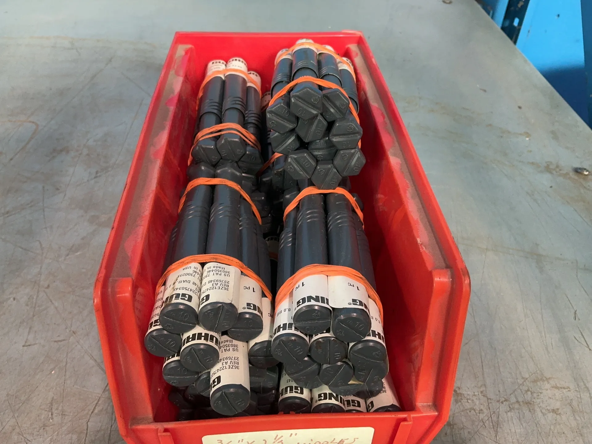Guhring #36ZE1224750343, 8 mm diameter carbide drill bits