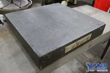 2 4" x 24" x 4" Granite surface plate, #69812