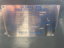 1500 HP 3600 RPM Teco, Frame 560C, TEFC, SB, 1.15, new surplus, 2300/4160 Volts (2 available)