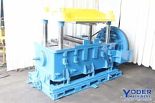 4-Post cut-off press, 48" LR x 20" FB between post, air clutch & brake, 15 HP, #68937