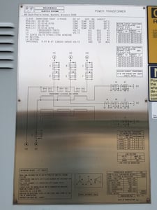 30000/33600/40000/44800/50000/56000 kVA, 138000/79670 GRDY Primary, 34500/19920 GRDY Secondary, Waukesha