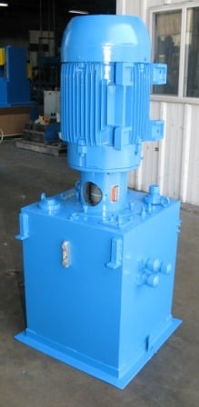 40 HP Vickers vane pump, 63 gpm to 900psi, Rexroth radial piston pump, 40 gal.tank, #2645