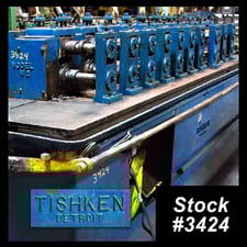12 Stand, Tishken #12M2-2, rollformer, 2" x 6, #3424