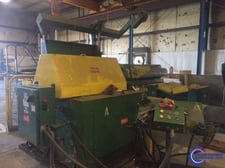 16000 lb. Rowe #16060-DSL, 60" width, coil car, over arm, hydraulic expansion, #1955