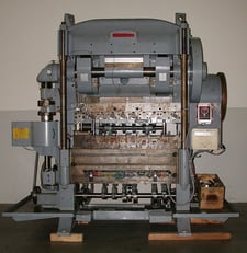 75 Ton, U.S. Baird #551, transfer press, 6" stroke, refurbished, $459,900
