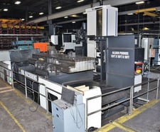 5.3" Hyundai Wia #KBN-135CL, 157" X, 98" Y, 71" x78" B-Axis rtab, 2500 RPM, Fanuc 31iA, 2011, #29218