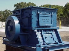 Stedman hammermill-crusher, 32" x  44", heavy duty flywheel, heavy duty steel base, 600-900 RPM, used