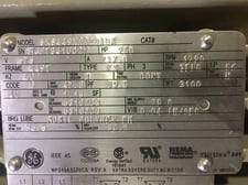 250 HP 1800 RPM General Electric, Frame 447T/449T, TEFC, BB, IEEE841,1.15 service factor, 575 Volts