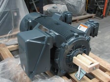 250 HP 1200 RPM Siemens, Frame 509, TEFC, BB/RB, new, 2300/4000 Volts