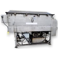 115 cu.ft. American Process, Stainless Steel paddle blender mixer, 66" W x 108" L x 40" D, #16084