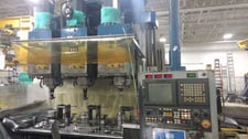 SNK #FSP-120V, 3-spindles, 120" X, 50" Y, 24" Z, 144" x48" table, 20 HP, Fanuc 18i, #29262