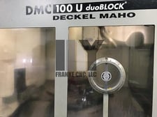 DMG Mori #DMC-100UDB Deckel-Maho, 120 automatic tool changer, 39.4" X, 29.4" Y, 29.4" Z, 18000 RPM, CT40, 2005