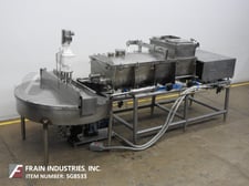 Batch Cooking System, Koss Industrial #M-T15-1500, twin screw, 316 Stainless Steel, direct steam
