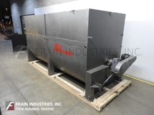 Blommer, dual chamber horizontal carbon steel, chocolate melter, 50000 lb. each chamber, low pressure water