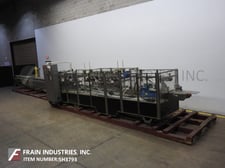 PMI, automatic, horizontal, continuous motion, hot melt glue cartoner rated from 30-300 cartons per minute