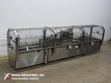 Kliklock #3FK, inline, Stainless Steel, top carton closer, hot melt tri-sealer, 10-70 cartons per minute