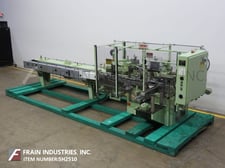 Jones #CMV5, semi-automatic, continuous motion, vertical tuck cartoner, 40-120 cartons per minute