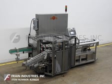 Tisma #TC-50E, semi-automatic, vertical hand load, straight tuck cartoner, 25-150 cartons per minute
