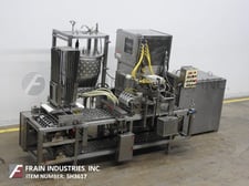 Autoprod / Oystar #FP4X2, automatic, Stainless Steel, 4-lane, 2-up, cup filler, 80-240 containers per minute