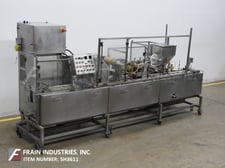 Image for Autoprod / Oystar #FP2X1, automatic, Stainless Steel, single lane, 2-up, cup filler, 10-60 containers per minute