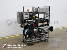AMI / Zippak #D-25000-25, Top zipper applicator, 10-60 cycles per minute, used to apply a zipper closure to