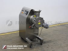 Lodige USA #L50, high shear granulator, 50 liter, 316 Stainless Steel mixer, 15-3/4" diameter x 15-3/4" long