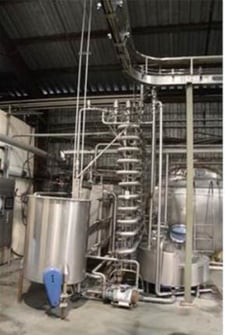 Pasturizing System, Chester Jensen, complete, up to 100 GPM, HTST pasteurizing system