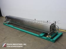 290 psi, Tetra Pak Hoyer #Spriaflow 290, tube in shell heat exchanger, 15 liter capacity, 725 psi tube