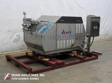 Gaulin #MS18-2.5TBS 2200, single stage, Stainless Steel homogenizer, up to 1600 gallons per hour, 2200 psi