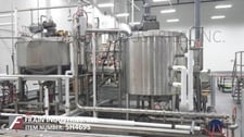 Image for 367 gallon Walker #500 PZCR, double motion kettle, complete Stainless Steel, melting & mixing system, jacketed, 100 psi
