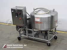Breddo #LOR, 100 gallon, Stainless Steel, jacketed, high shear liquefier, 22" OD man way with flip top bolt