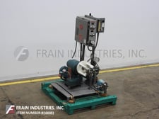 Oakes #4MB3A, lab model, continuous mixer, 150-500 PPH aerator, 2 stators