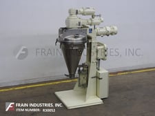 Ross #VB-001, 304 Stainless Steel low pressure jacketed vacumm vertical mixer, 1 cu.ft., clamp down cover