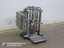 Murzan #DUS-50, Drum Unloader, sanitary, Stainless Steel, 55 gallon, with Murzan PI 50 Stainless Steel double