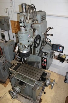 Moore #G18, jig grinder, 11" x 24" table, Newall 3-Axis digital read out, 3/16"-5" grinding capacity