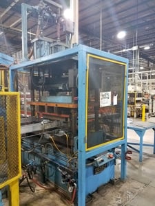 18 Stand, Bradbury & Tishken, dual head roll forming line, 1-1/2" x 40"