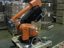 ABB, IRB 5400 paint robots, 6-Axis, 25 kg payload, 123" reach, S4P+ control, 2002 (4 available)