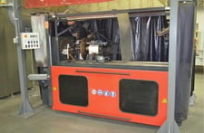 Welding Cell, Fronius #FK 4000s, Trunion style, 21" x 60" centers x 150 KG, 2011