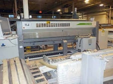 Selco #WN750, 3800mm cut length, 3200mm pusher stroke, 25 HP, 3 HP scoring, Selco CNC, 2008