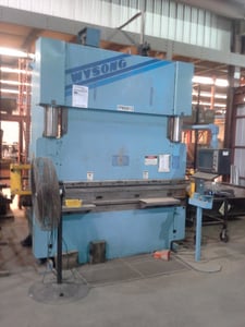 140 Ton, Wysong #PHP1040-96, CNC hydraulic press brake, 8' overall, 78" between housing, 14" stroke, 1995