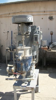 Szegvari (Union Process) #Q2, attritor mill, type C, complete with Stainless Steel jacketed mixing can