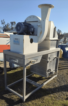 Reyco water removal system, WaterVac, 5 HP motor, 10" discharge, 12" inlet, Stainless Steel contacts,