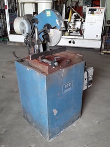 12" CTD #M225R, double mitre saw, 90 Degrees  2-1/2" x 7-1/2", 22" x 22" floor space (3 available)