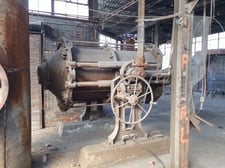 U.S. #2, rotary furnace for metallurgical & ceramic industries, 8000 lb. capacity, flat ring gas fired, used