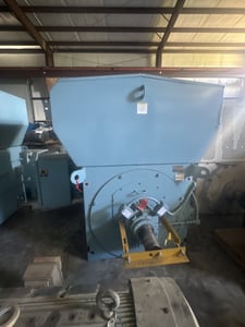 1950 HP 900 RPM Teco, Frame 5614, weather protected enclosure type 2, SLV, unused, 4000 Volts