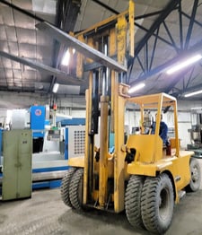 25000 lb. Towmotor #B20-25, forklift, 6' L x 7.25"W forks,pneumatic tires, 4-speeds