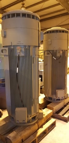 400 HP 1785 RPM General Electric, Frame L5013VP24, TEFC, surplus, 4000 Volts