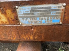 650 GPM @ 2100' TDH, Bingham, 3x6x9C MSD, 7 STG (S-6), 3560 RPM, #3249